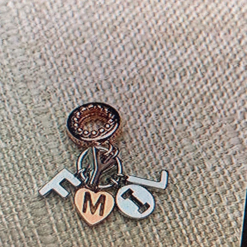 Pandora Rose Gold and Silver Family Bracelet Charm